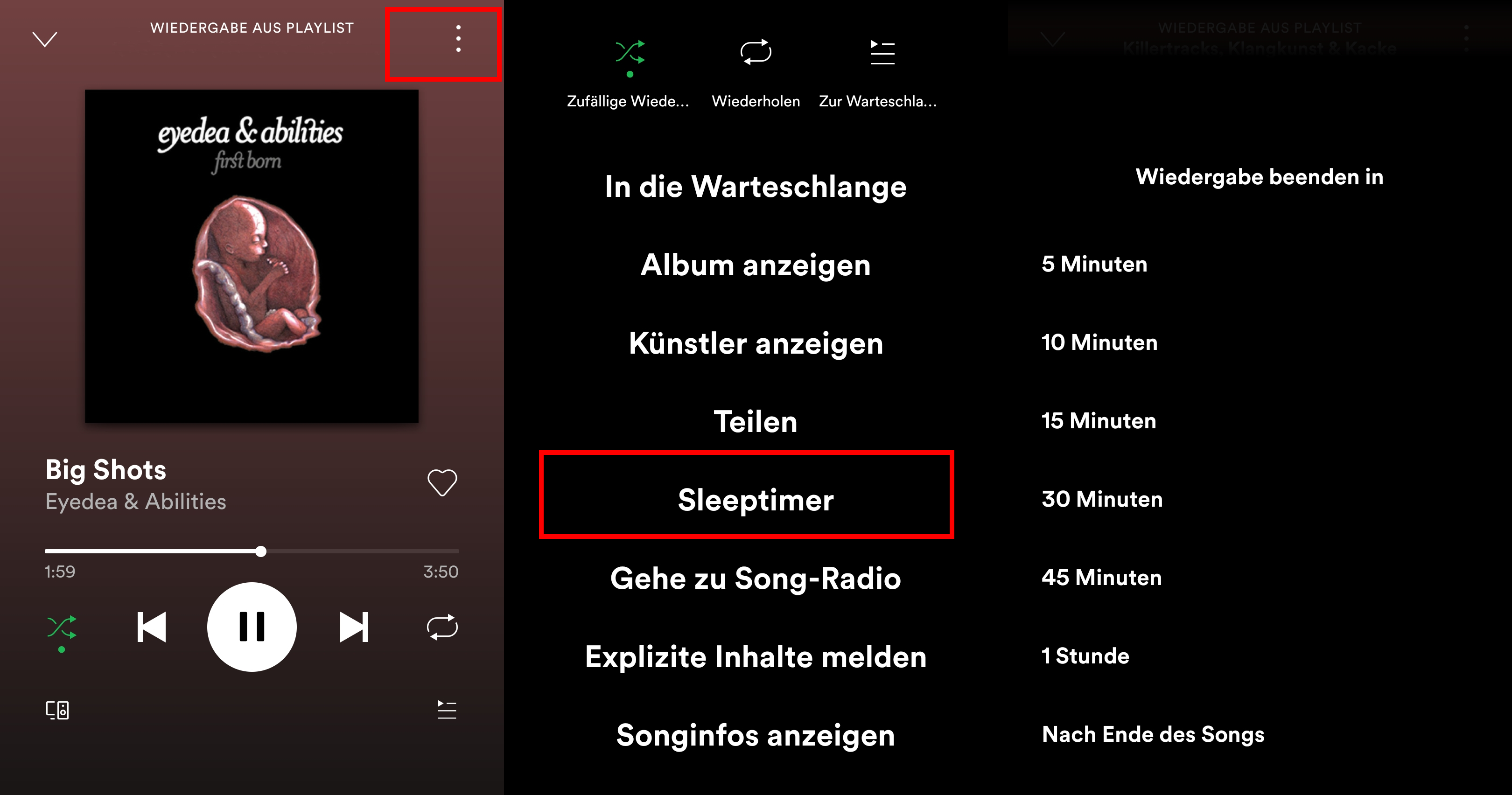 spotify music sleep timer for mac